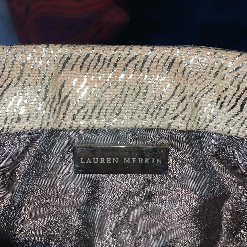 Gold Lauren Merkin Clutch - Picture 3 of 3